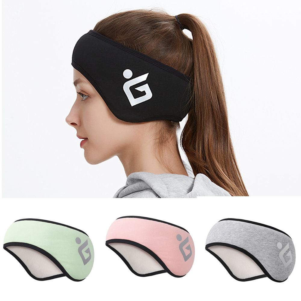 Fleece Ear Warmer Band - Windproof Men/Women Hair Bands Fleece Ear