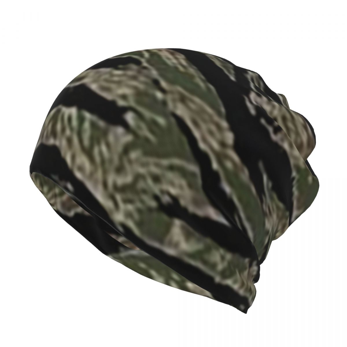 Tiger Stripe Camouflage Milita - Knit Beanie Hat Warm reseña y precio