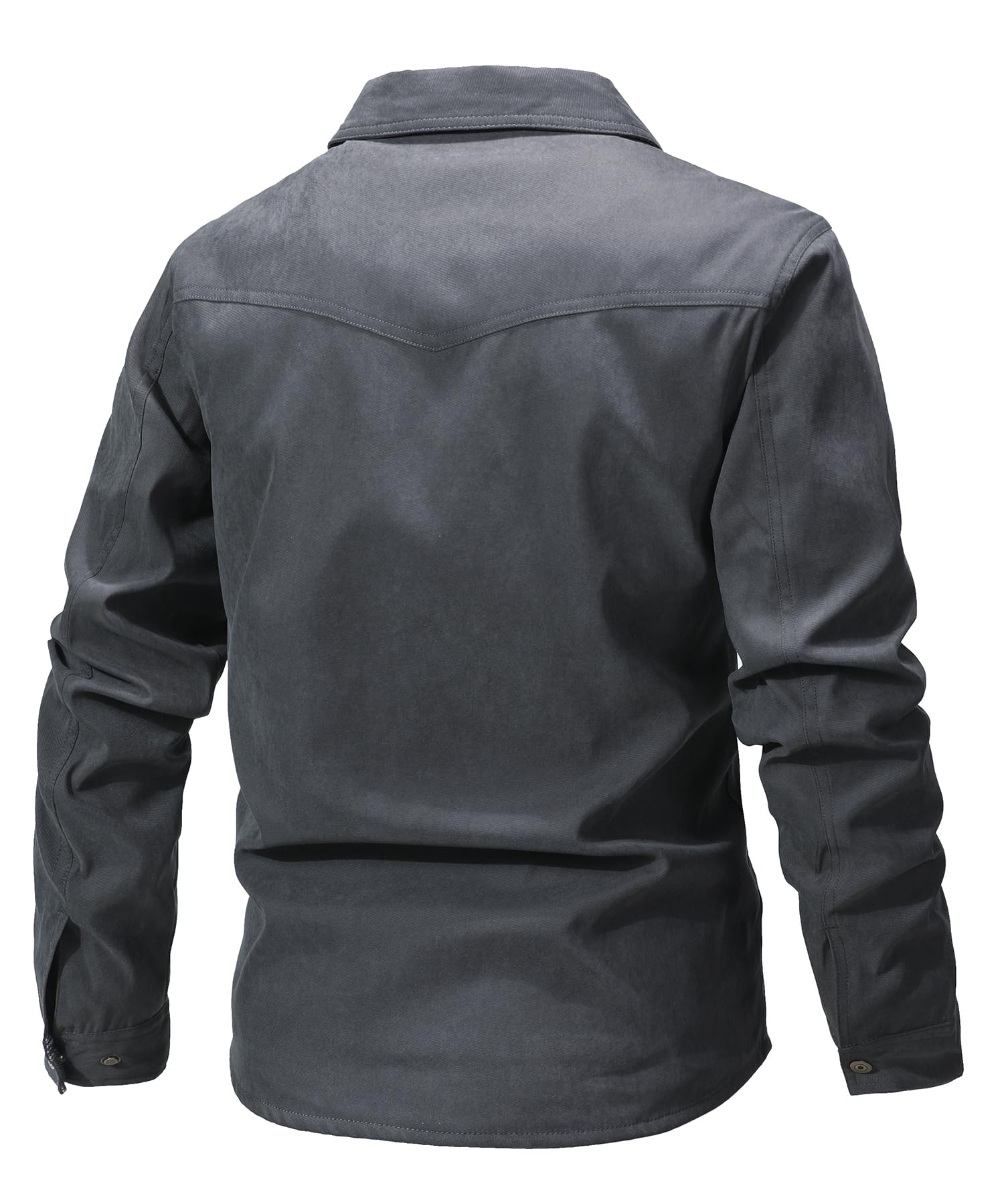 Men's Jackets Spring Flannel L - Flannel Shirt Lined reseña y precio