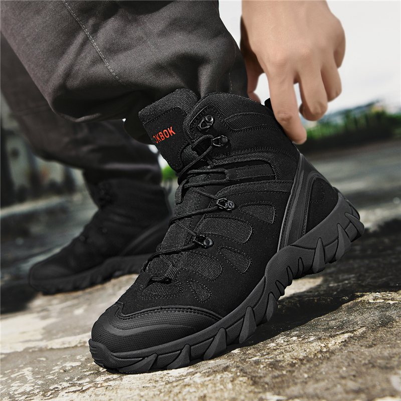 Men New Tactical Boots Trainin - Waterproof Winter Boot reseña y precio
