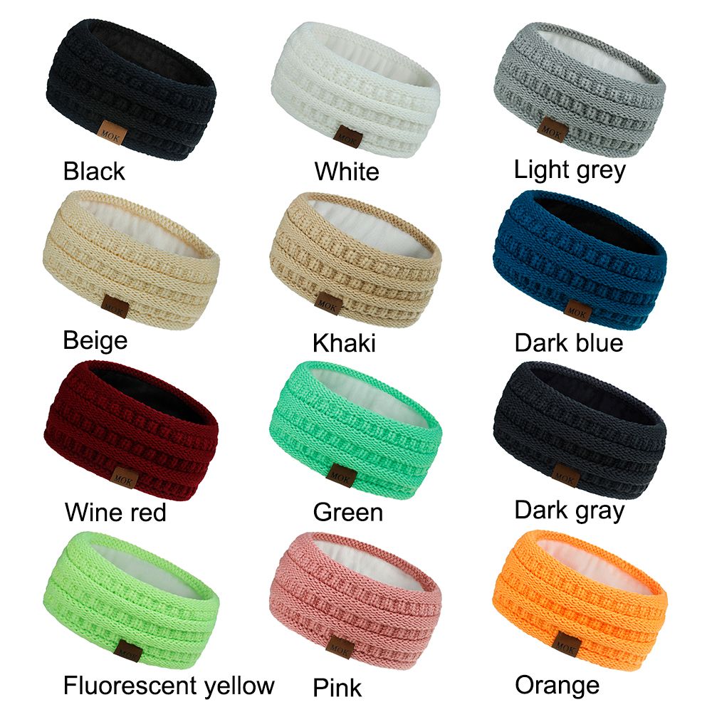 Fashion Stretch Thick Fuzzy Ea - Fleece Ear Warmer Band reseña y precio