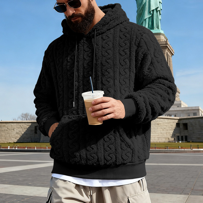 Men's Fleece Hoodie Winter War - Sherpa Hoodie Fleece reseña y precio