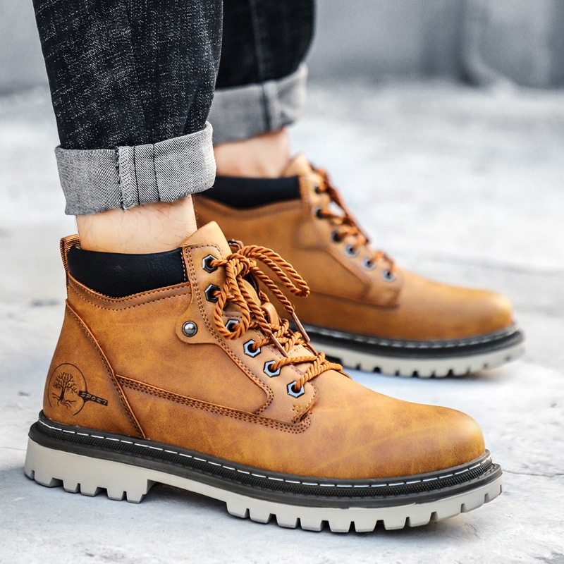 Men's Boots High-Top Casual Sh - Waterproof Winter Boot reseña y precio