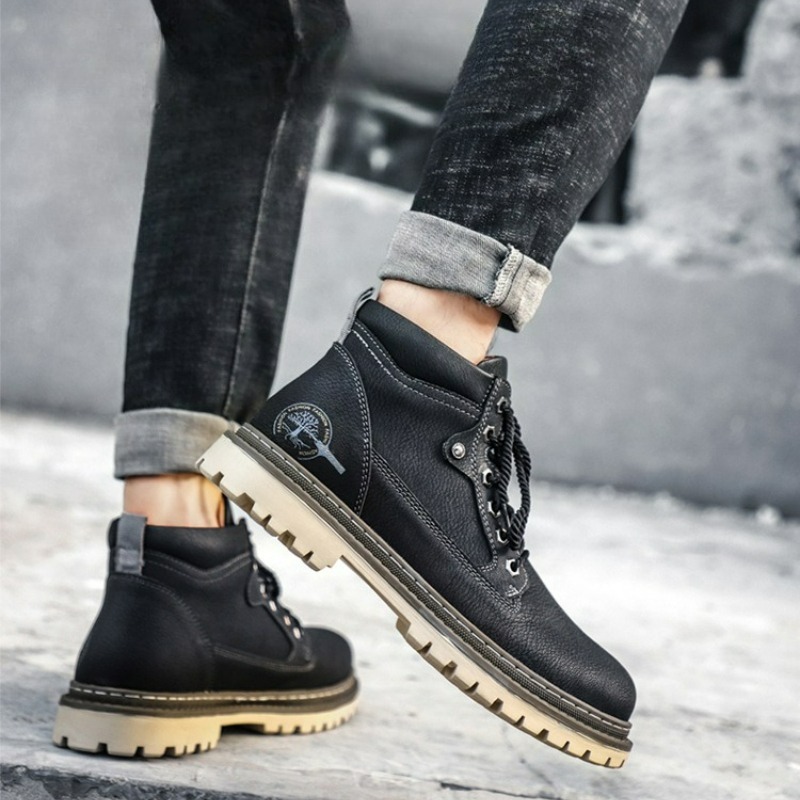 Men's Boots High-Top Casual Sh - Waterproof Winter Boot reseña y precio