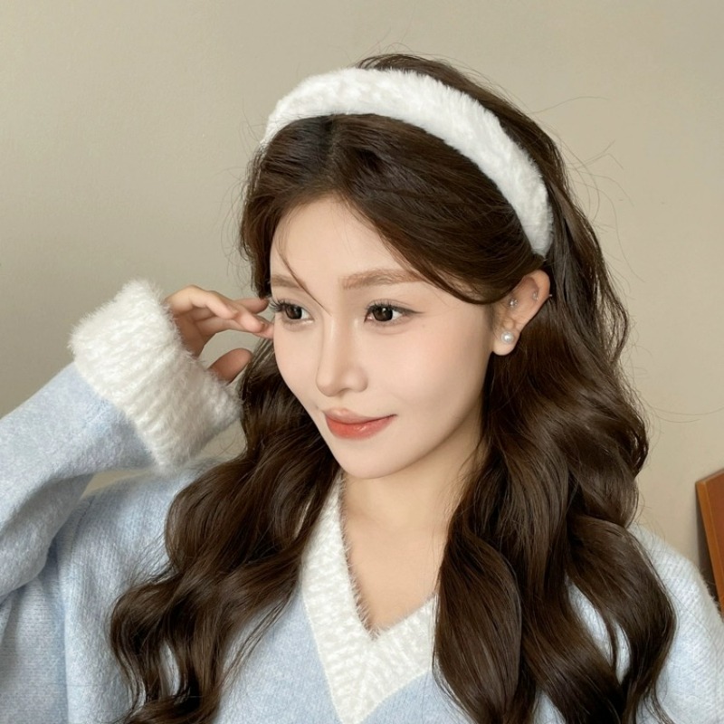 Korean Soft Headband Women Gir - Winter Headband Fleece reseña y precio