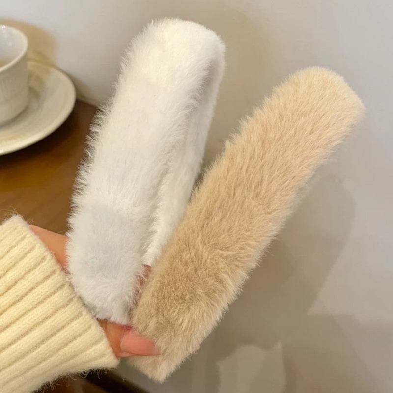 Korean Soft Headband Women Gir - Winter Headband Fleece reseña y precio