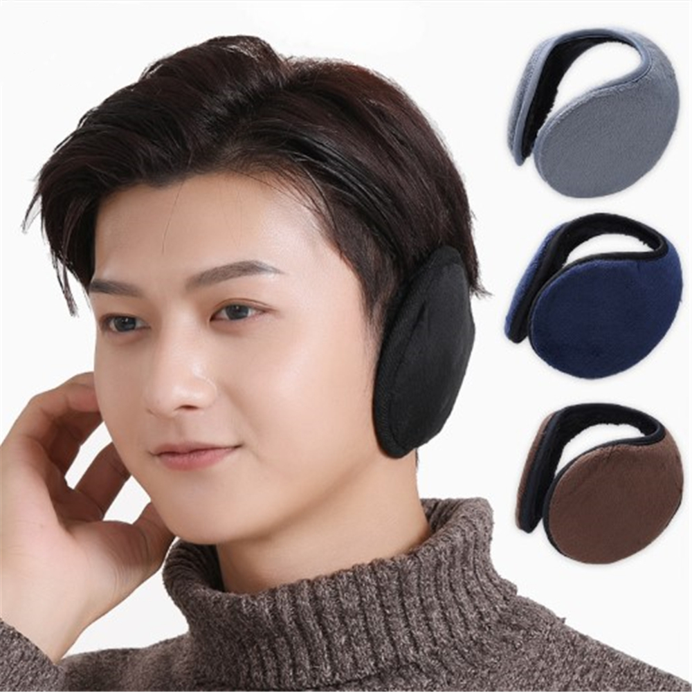 Winter Men's Earmuffs Ear Warm - Winter Headband Fleece reseña y precio