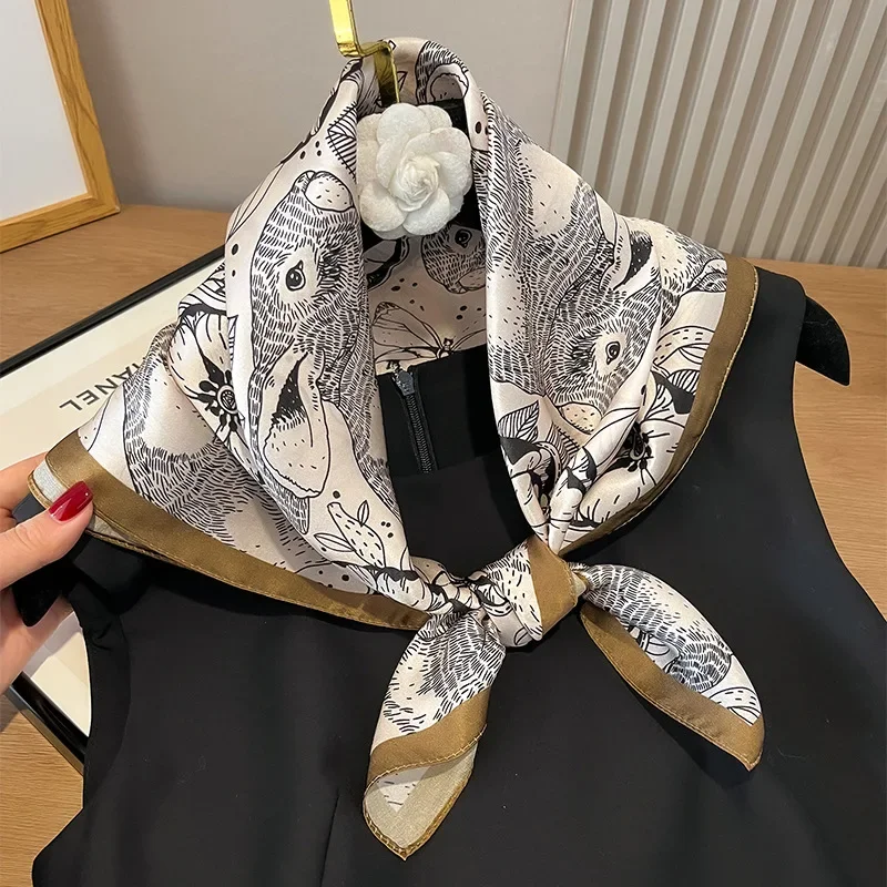 100% Silk Square For Women Cla - Shawl Wrap Winter reseña y precio