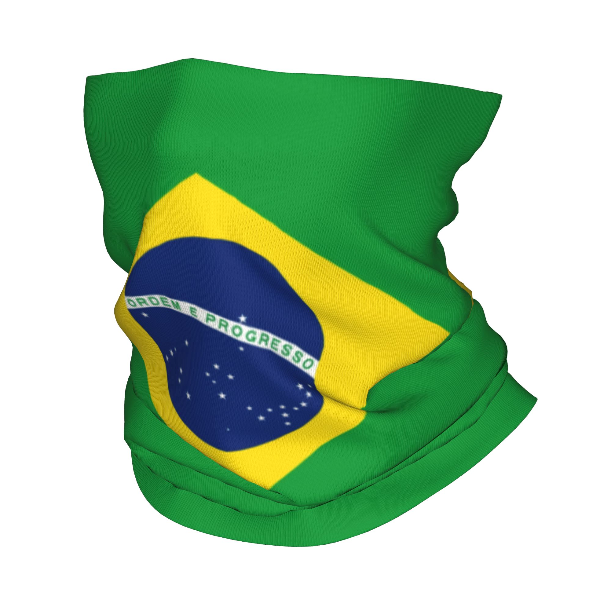 Custom Brazil Flag Bandana Nec - Neck Gaiter Fleece reseña y precio