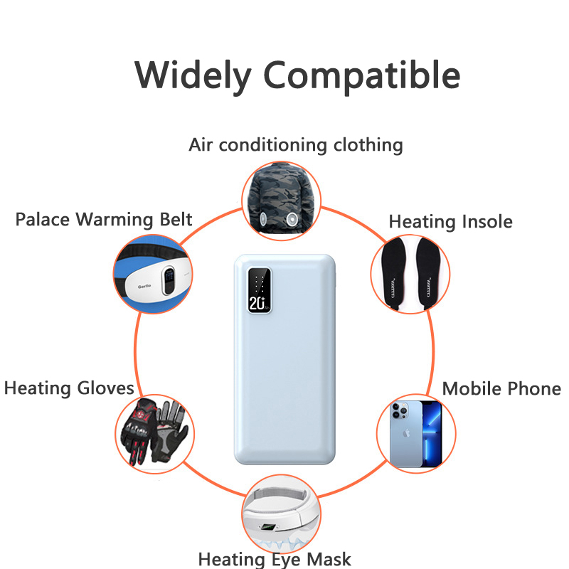 7.4V DC Heated Vest Power Bank - Heated Vest Battery reseña y precio