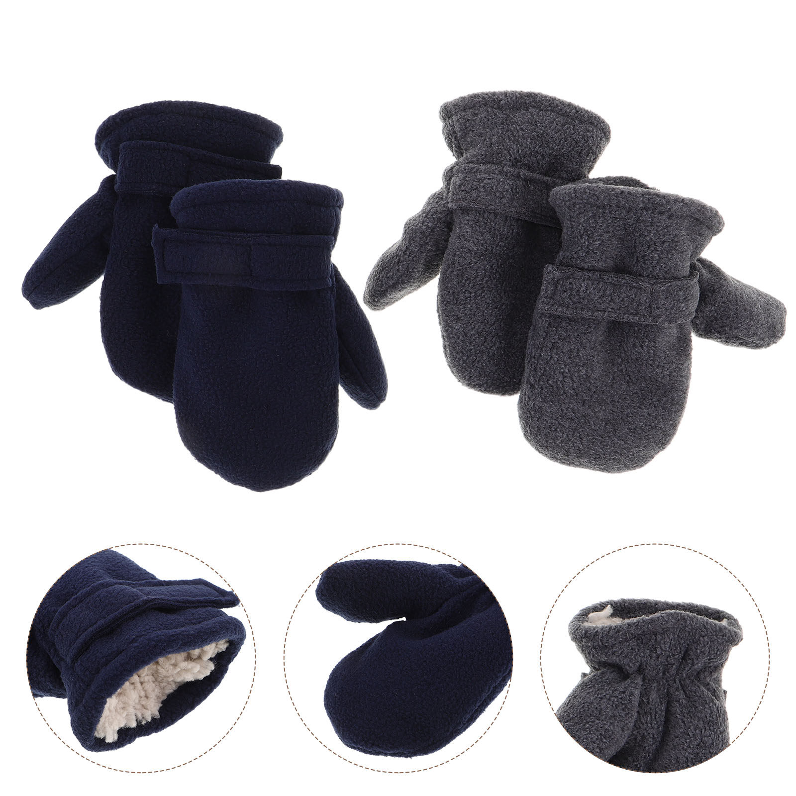 2Pairs Children Warm Gloves Po - Snow Glove Insulated reseña y precio