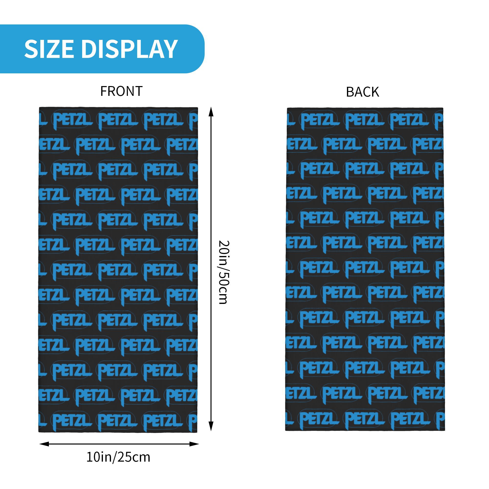Custom P-Petzls Classical Logo - Neck Gaiter Fleece reseña y precio