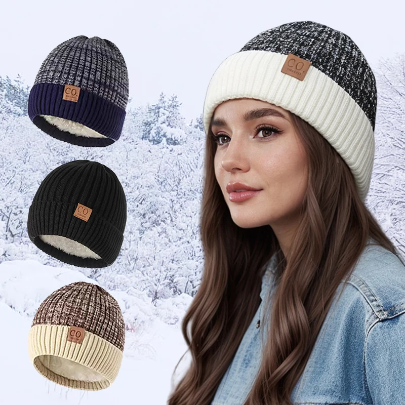 Women Brimless Cap Women Men W - Knit Beanie Hat Warm reseña y precio