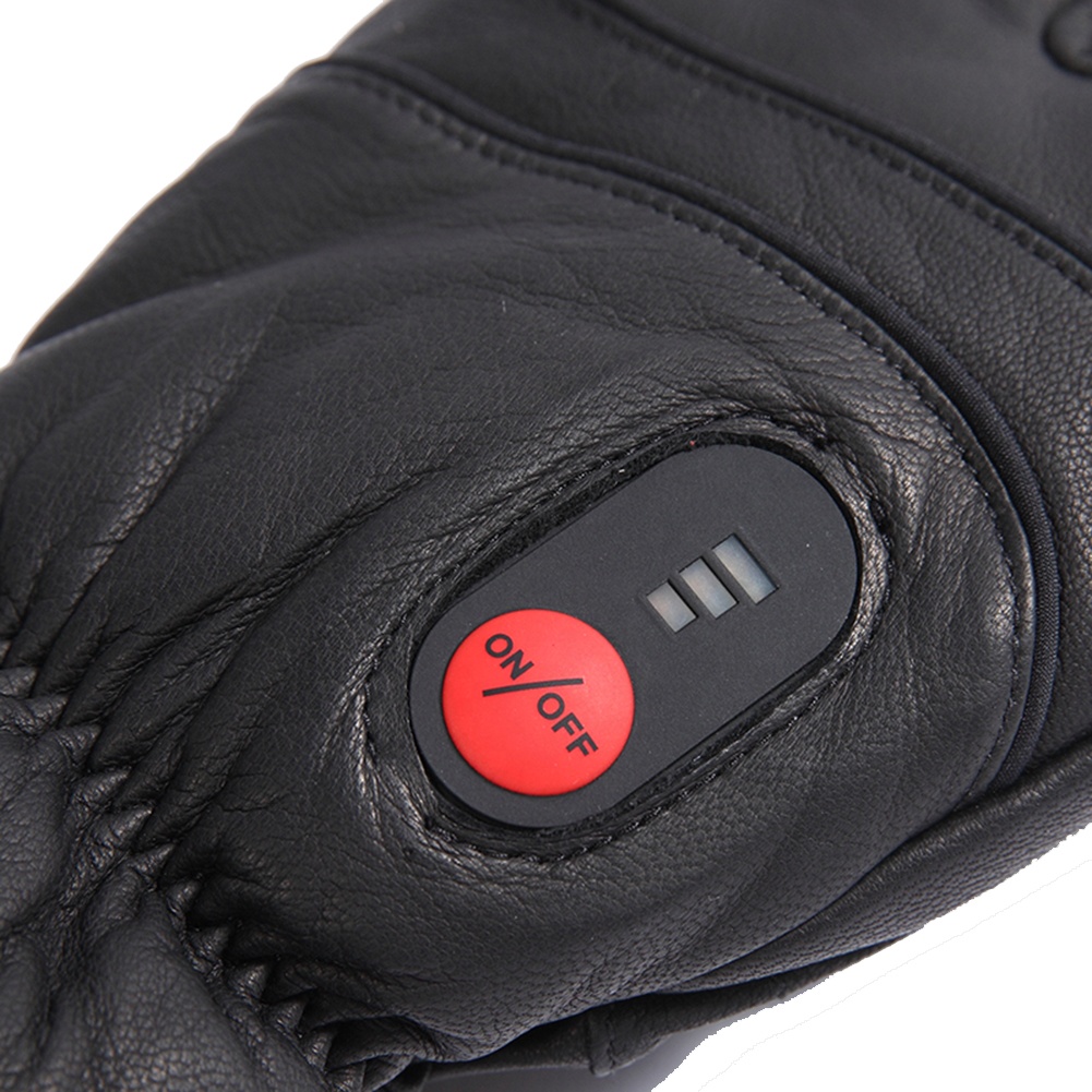 Heated Leather Gloves Men Wome - Touch Screen Gloves reseña y precio