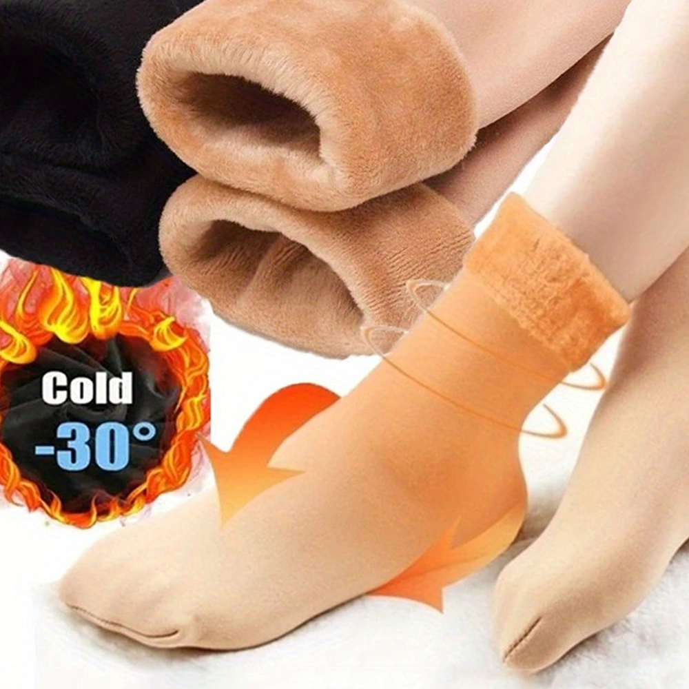 2/4 Pairs Winter Warm Thicken  - Thermal Sock Wool reseña y precio