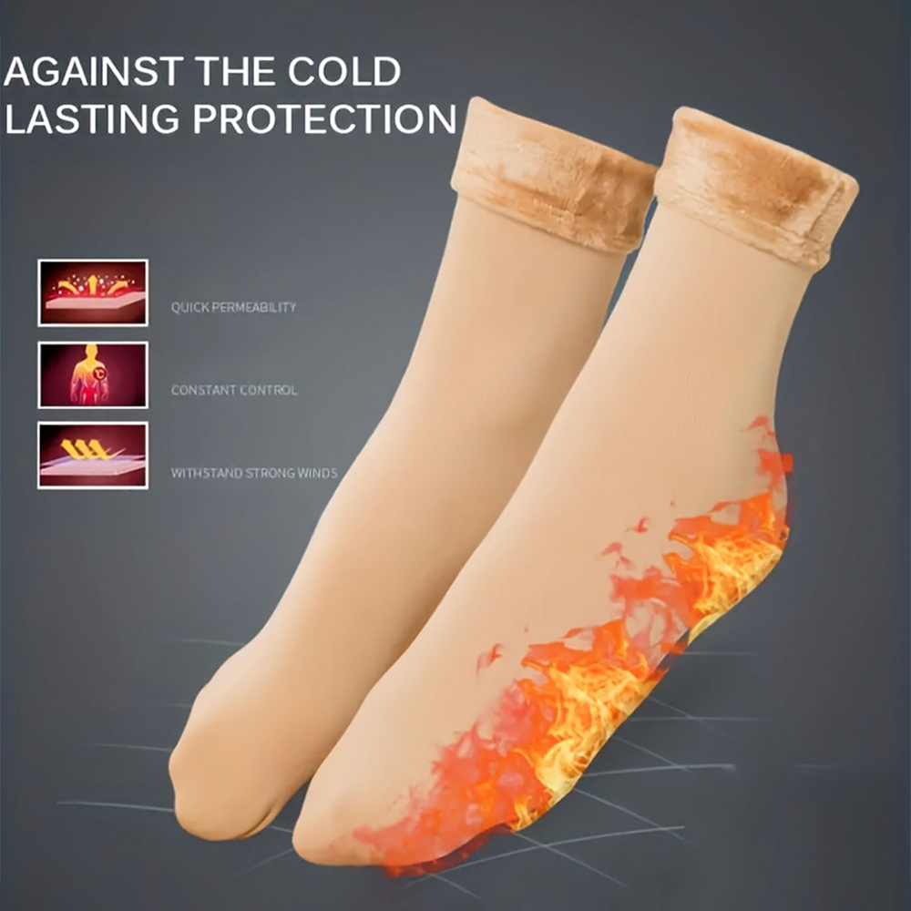 2/4 Pairs Winter Warm Thicken  - Thermal Sock Wool reseña y precio