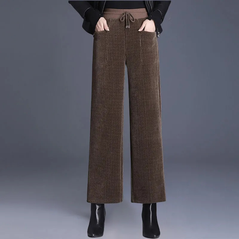 Autumn Winter Corduroy Wide Le - Corduroy Pant Warm reseña y precio