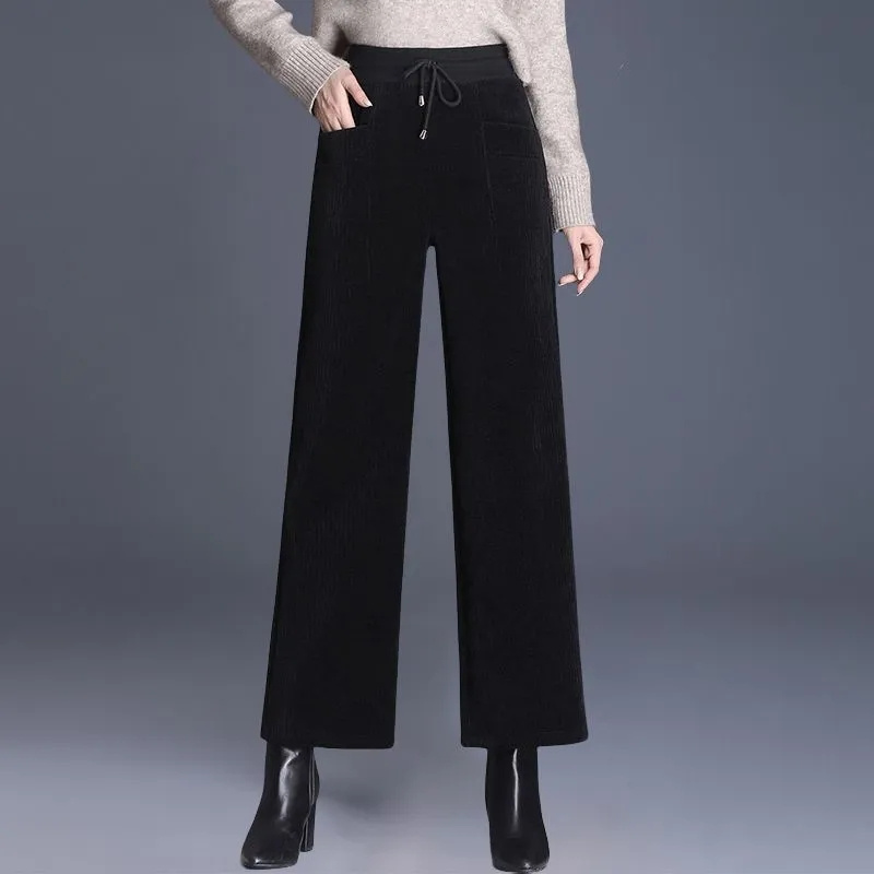 Autumn Winter Corduroy Wide Le - Corduroy Pant Warm reseña y precio