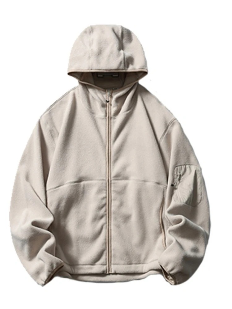 Mens Hoodie Autumn Winter Cott - Sherpa Hoodie Fleece reseña y precio
