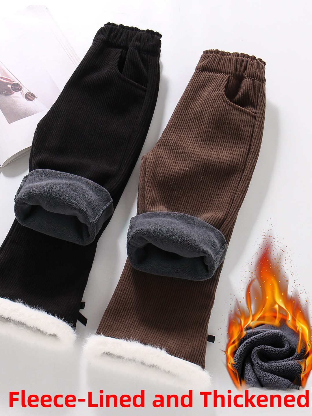 Thiened Fce Children's Bell Bo - Corduroy Pant Warm reseña y precio
