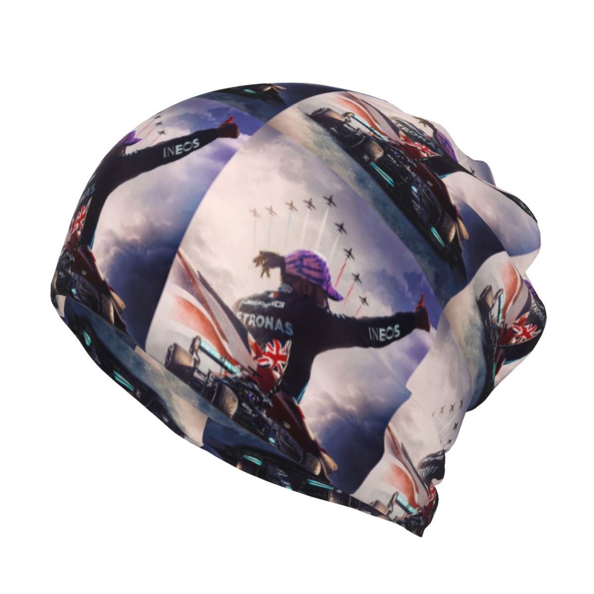 Glory_Lewis Hamilton_Art - F1  - Knit Beanie Hat Warm reseña y precio