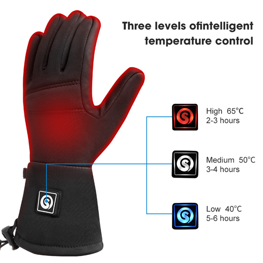 Snow Deer S18 Winter Heated Gl - Touch Screen Gloves reseña y precio