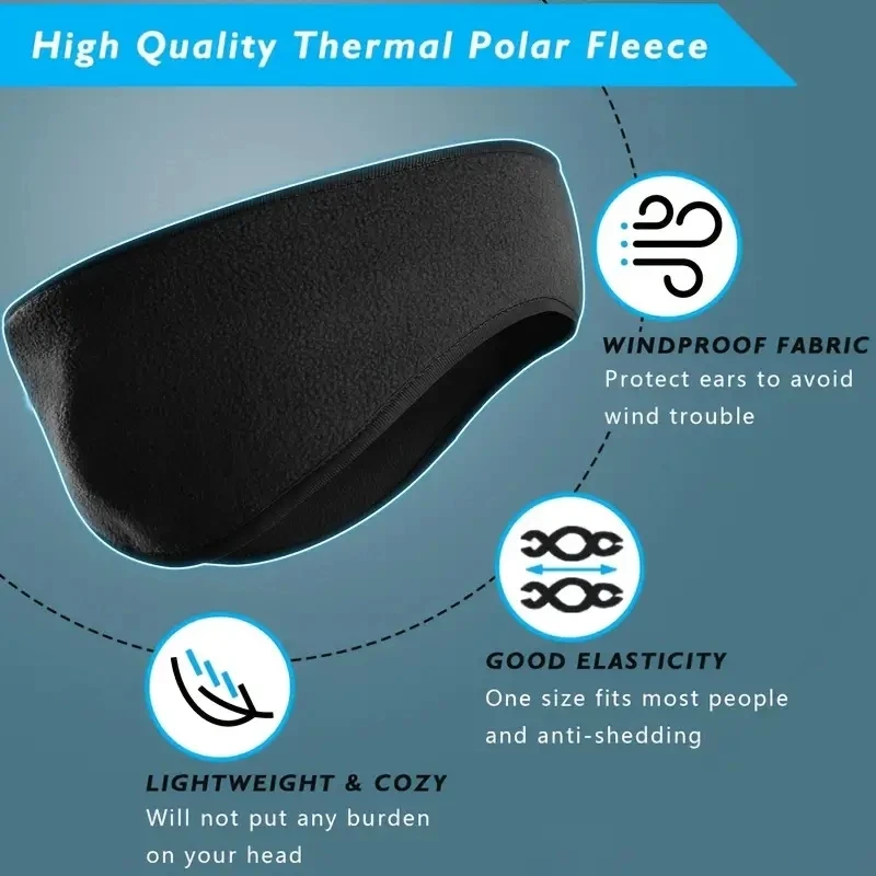 1Pcs Stylish Winter Headband E - Winter Headband Fleece reseña y precio