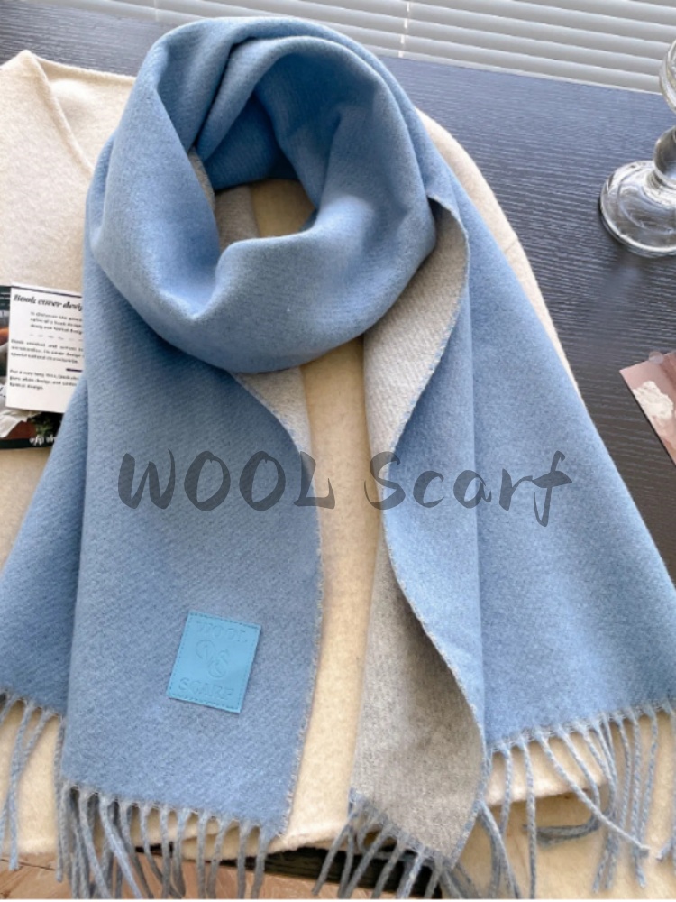 NEW Wool Winter Thick Warm Sca - Cashmere Pashmina Wrap reseña y precio