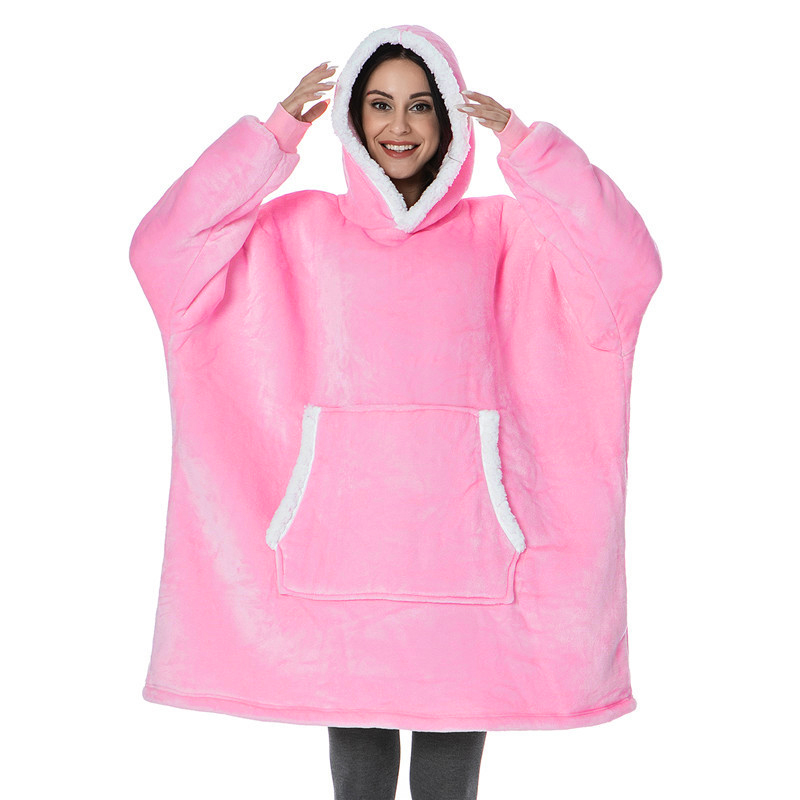 Wearable Adult Super Soft Flan - Sherpa Hoodie Fleece reseña y precio