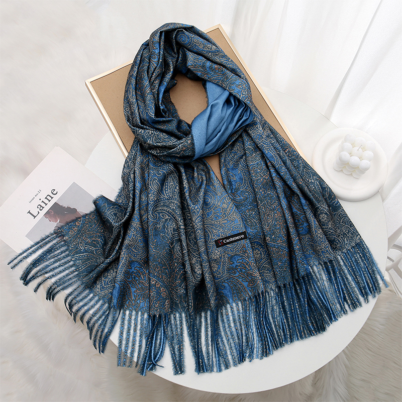 Luxury Paisley Pashmina Shawl  - Cashmere Pashmina Wrap reseña y precio