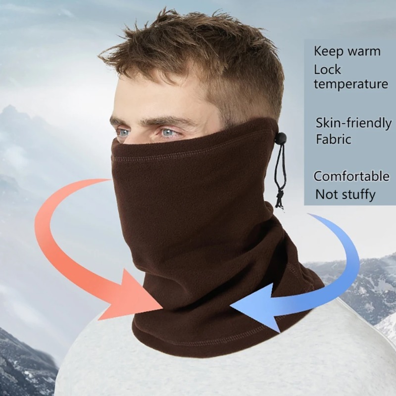 Winter Neck Warmer Gaiter Scar - Neck Gaiter Fleece reseña y precio