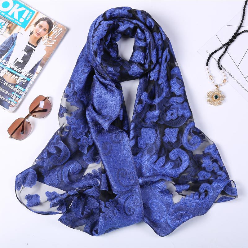 Hot Selling 180*70 Organza Sil - Shawl Wrap Winter reseña y precio