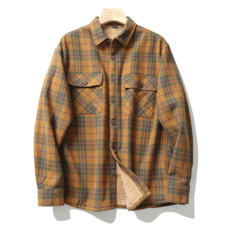Men's Plaid Flannel Shirts Jac - Flannel Shirt Lined reseña y precio