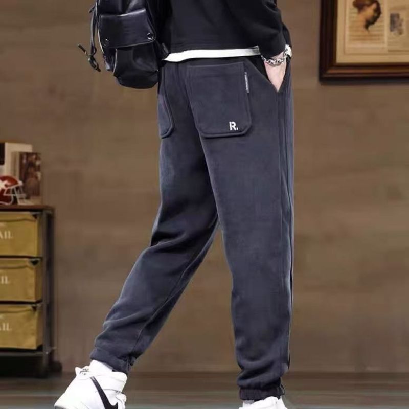 Men’s Winter Fleece Lined Pant - Corduroy Pant Warm reseña y precio