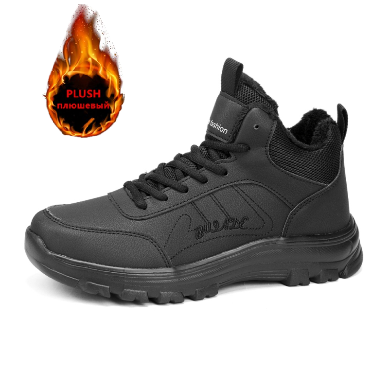 Brand Men's Boots Warm Plush S - Waterproof Winter Boot reseña y precio