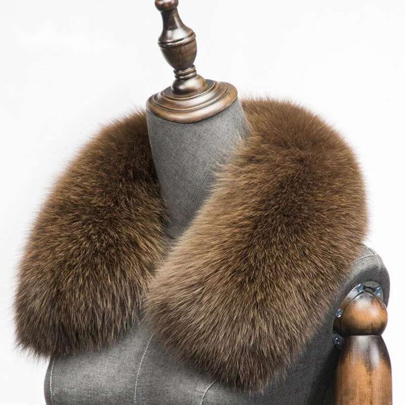 Winter Natural Fox Fur Scarf S - Shawl Wrap Winter reseña y precio