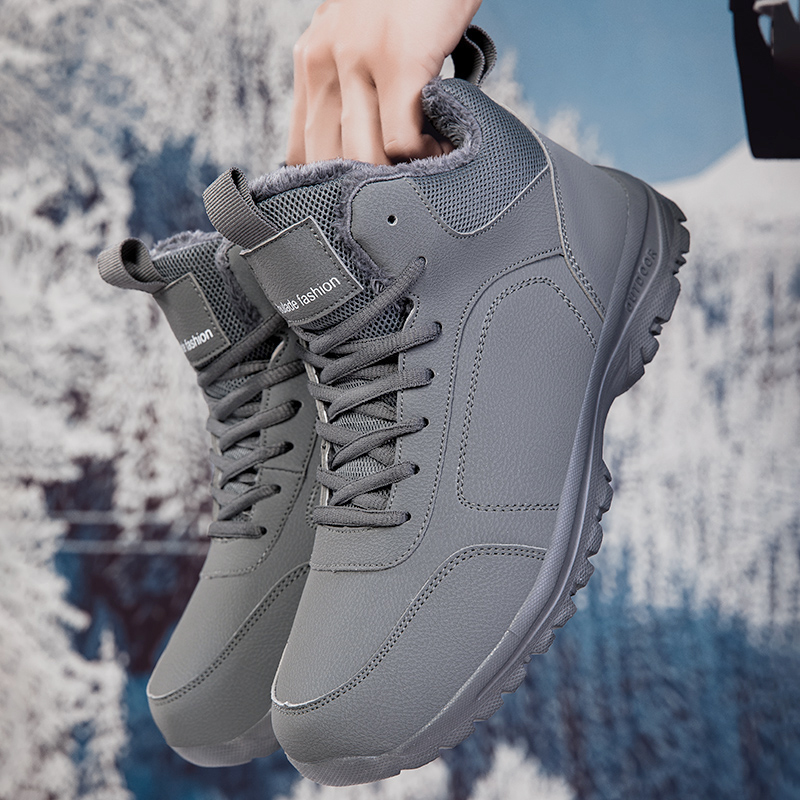Winter Men's Boots Warm Plush  - Waterproof Winter Boot reseña y precio