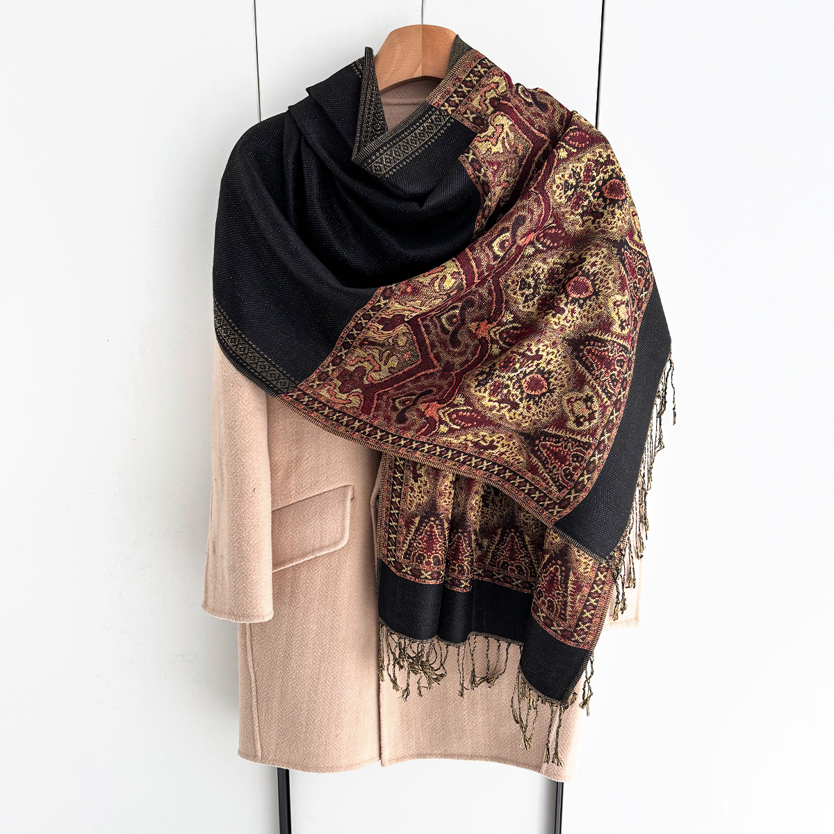 Luxury Scarf For Women Autumn  - Cashmere Pashmina Wrap reseña y precio