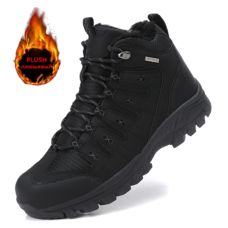 Winter Men's Boots Warm Plush  - Waterproof Winter Boot reseña y precio