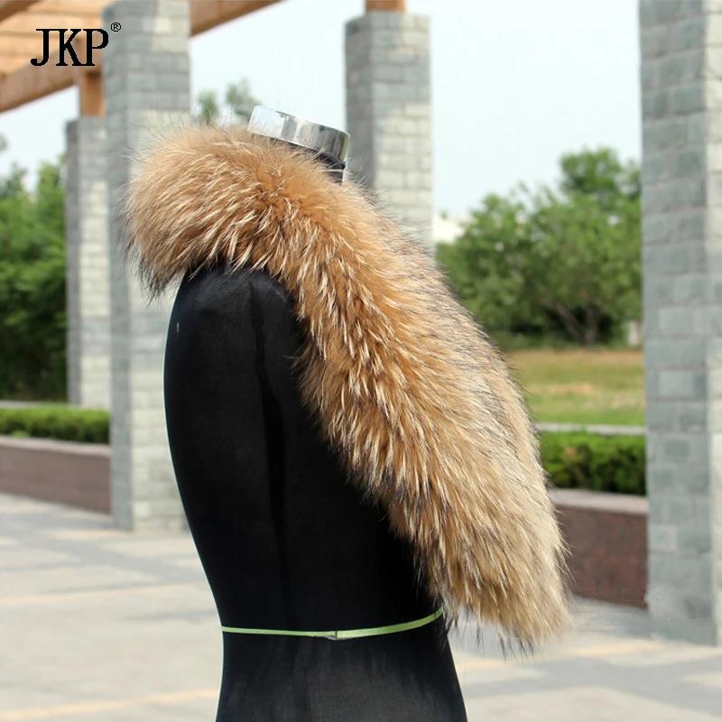 Natural Fur Collar Real raccoo - Shawl Wrap Winter reseña y precio