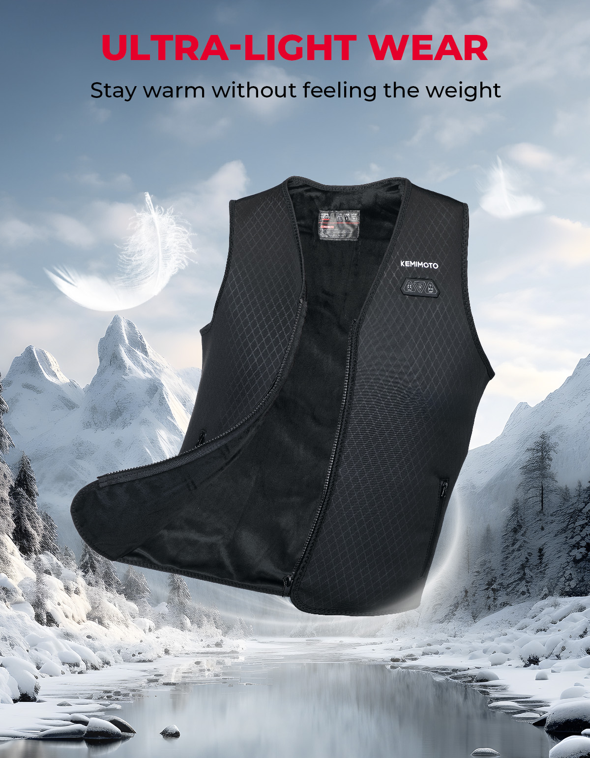 Lightweight Heated Vest USB Po - Heated Vest Battery reseña y precio