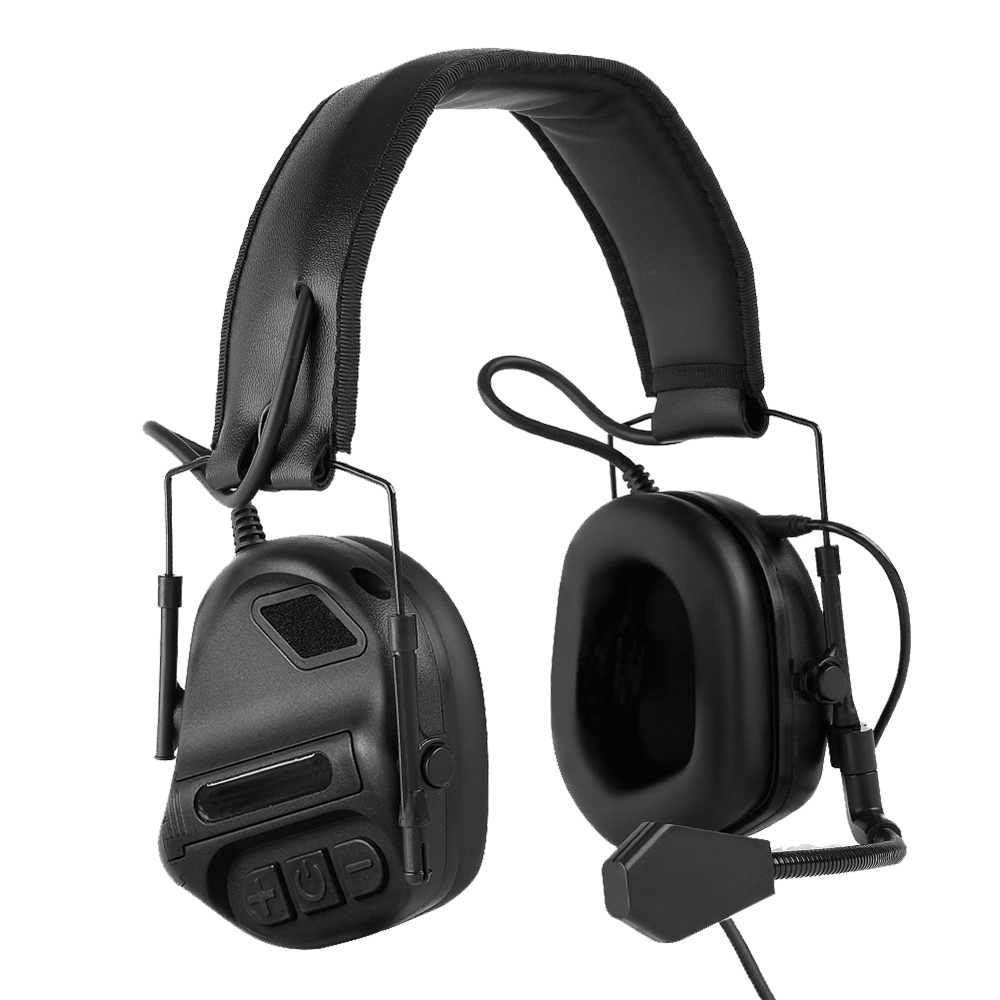 BOOIU Tactical Electronic Shoo - Earmuffs Foldable reseña y precio