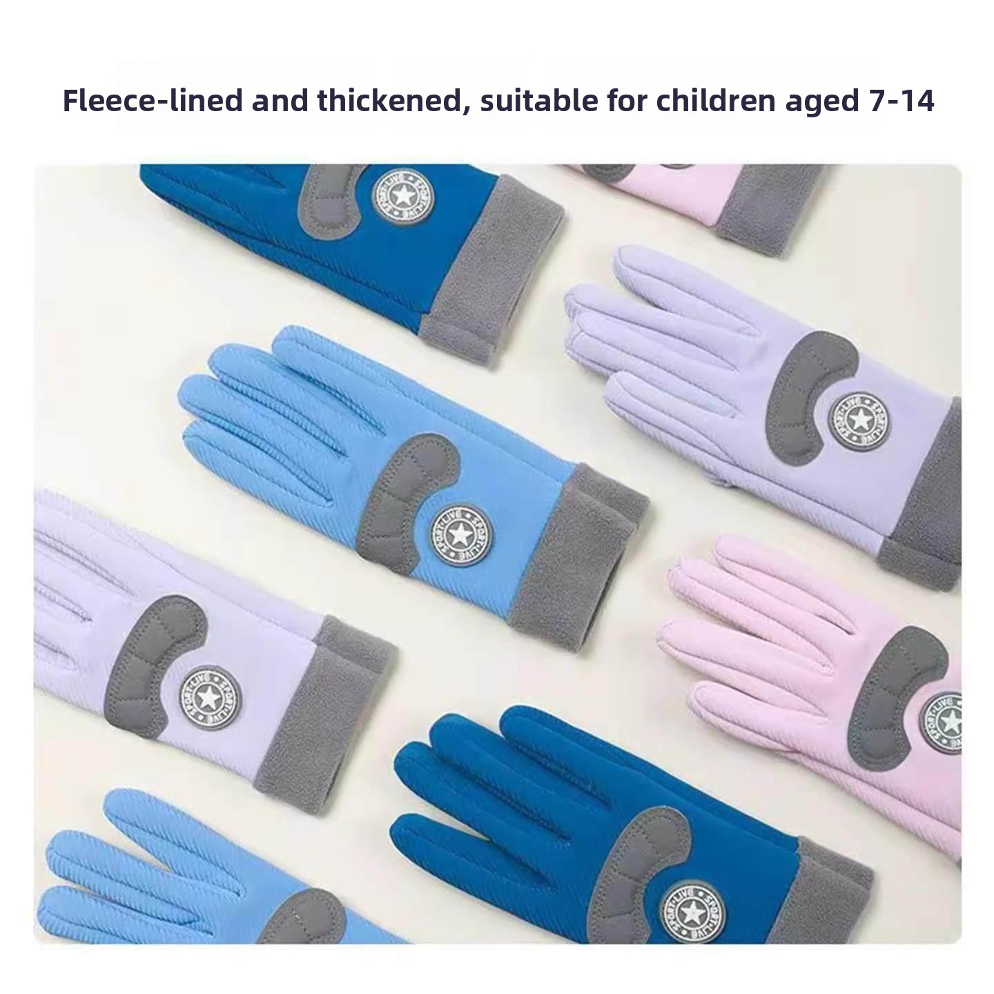 Children's Ski Gloves Winter W - Snow Glove Insulated reseña y precio