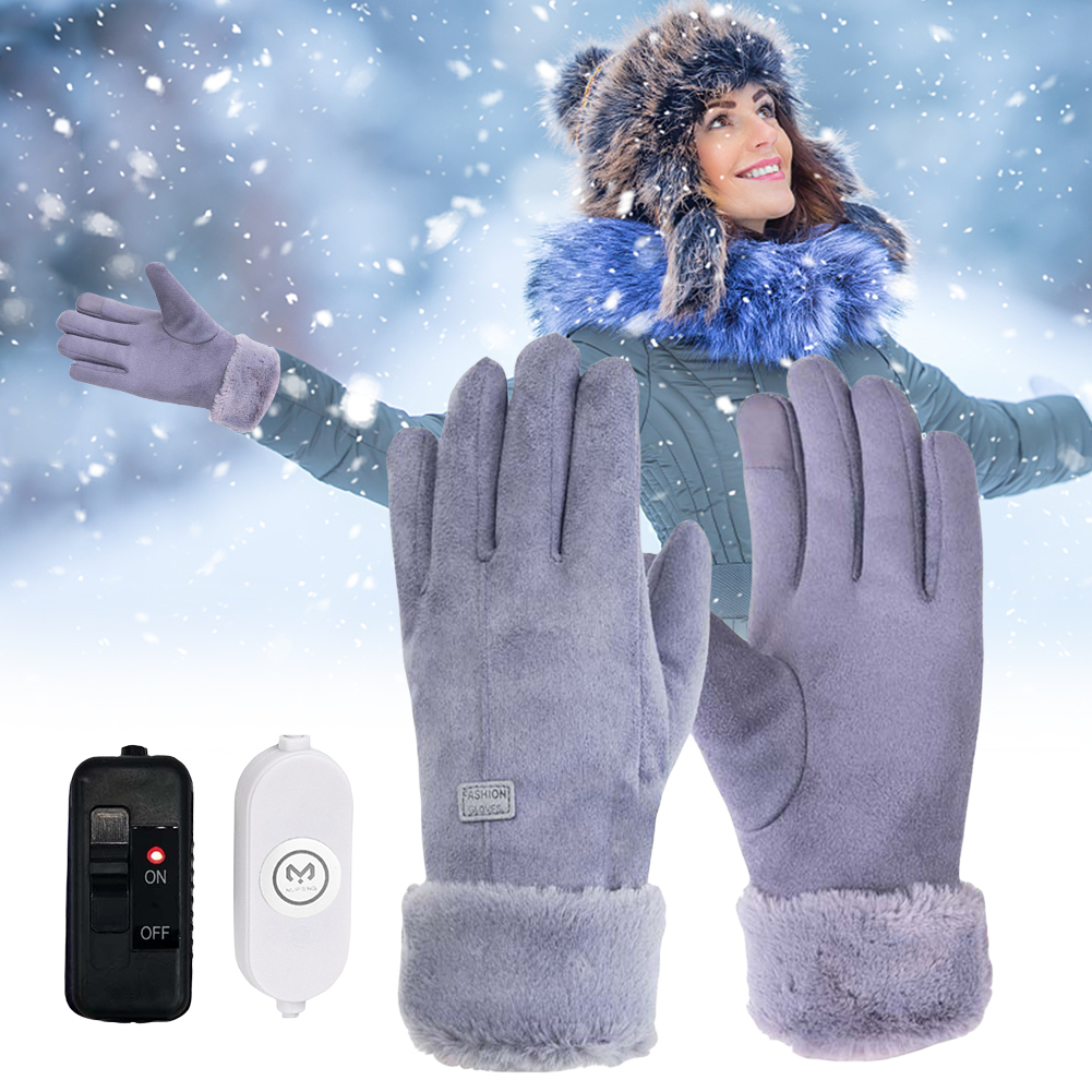 Electric Warm Gloves 3 Gear Ad - Touch Screen Gloves reseña y precio