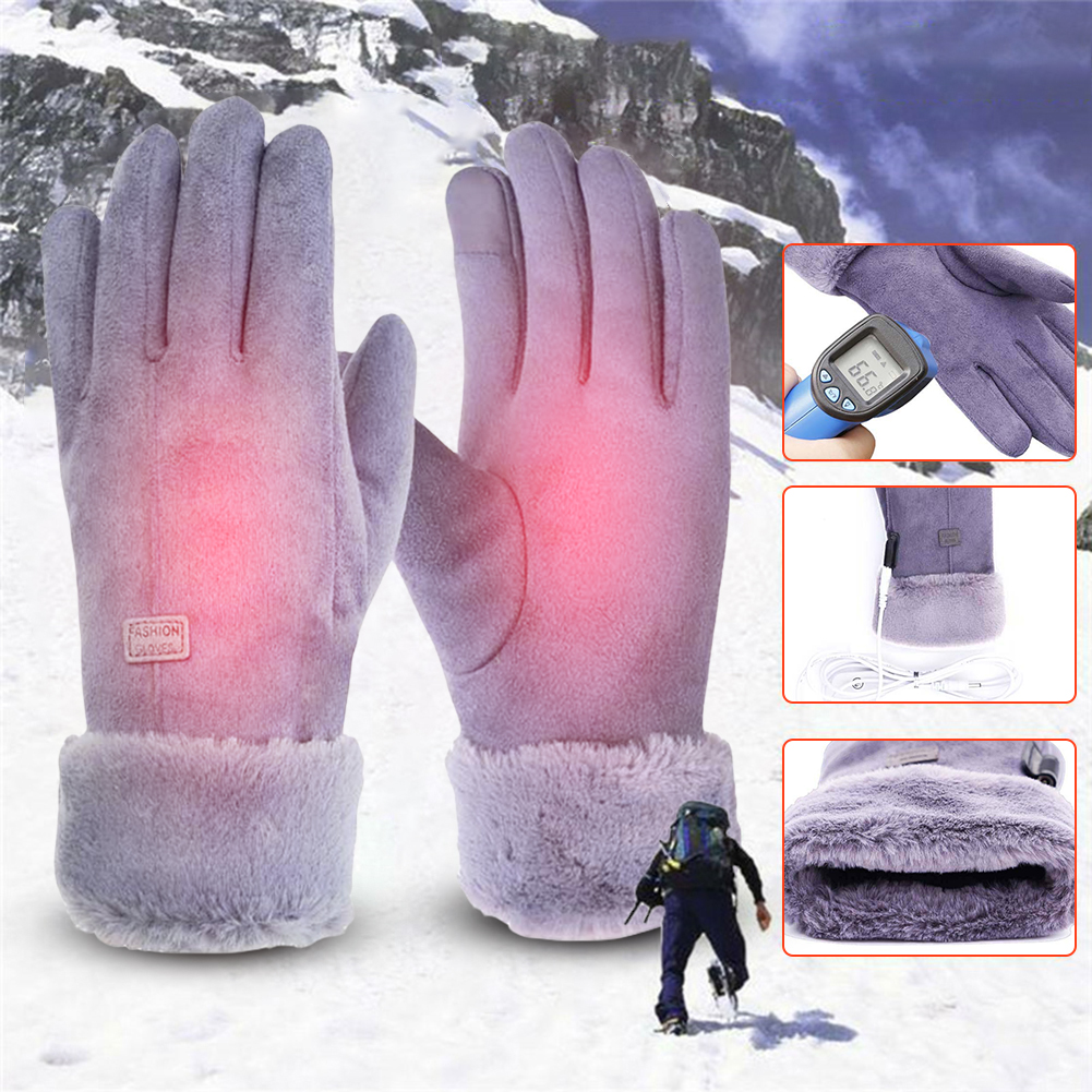 Electric Warm Gloves 3 Gear Ad - Touch Screen Gloves reseña y precio