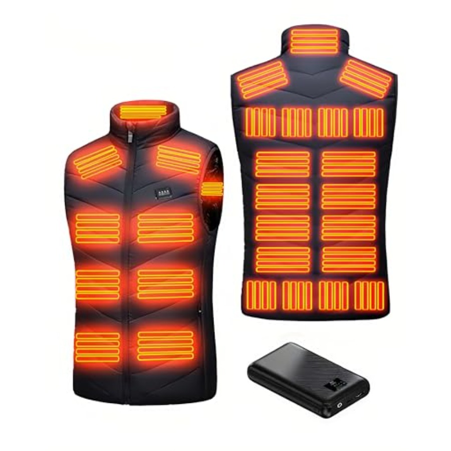 Heated Down Vest for and Wo wi - Heated Vest Battery reseña y precio