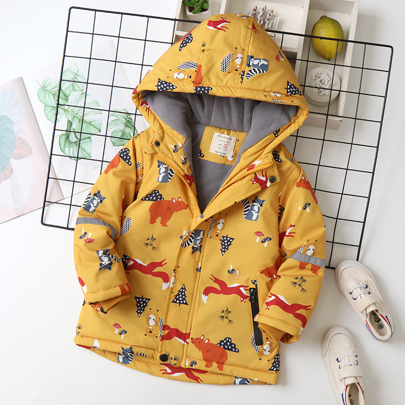 IYEAL Children's Coat Animals  - Flannel Shirt Lined reseña y precio