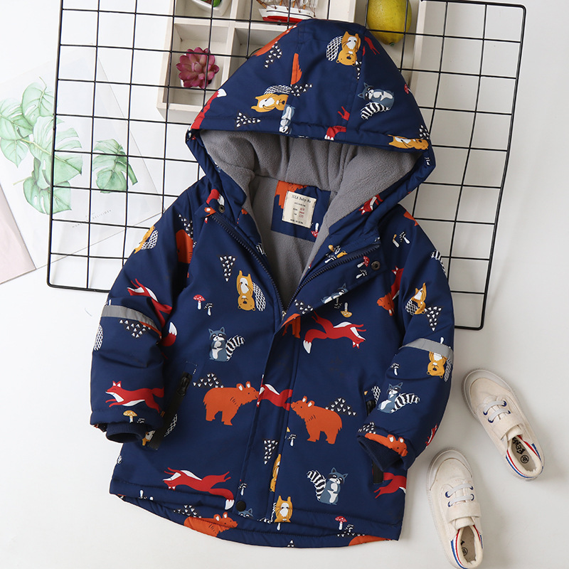 IYEAL Children's Coat Animals  - Flannel Shirt Lined reseña y precio