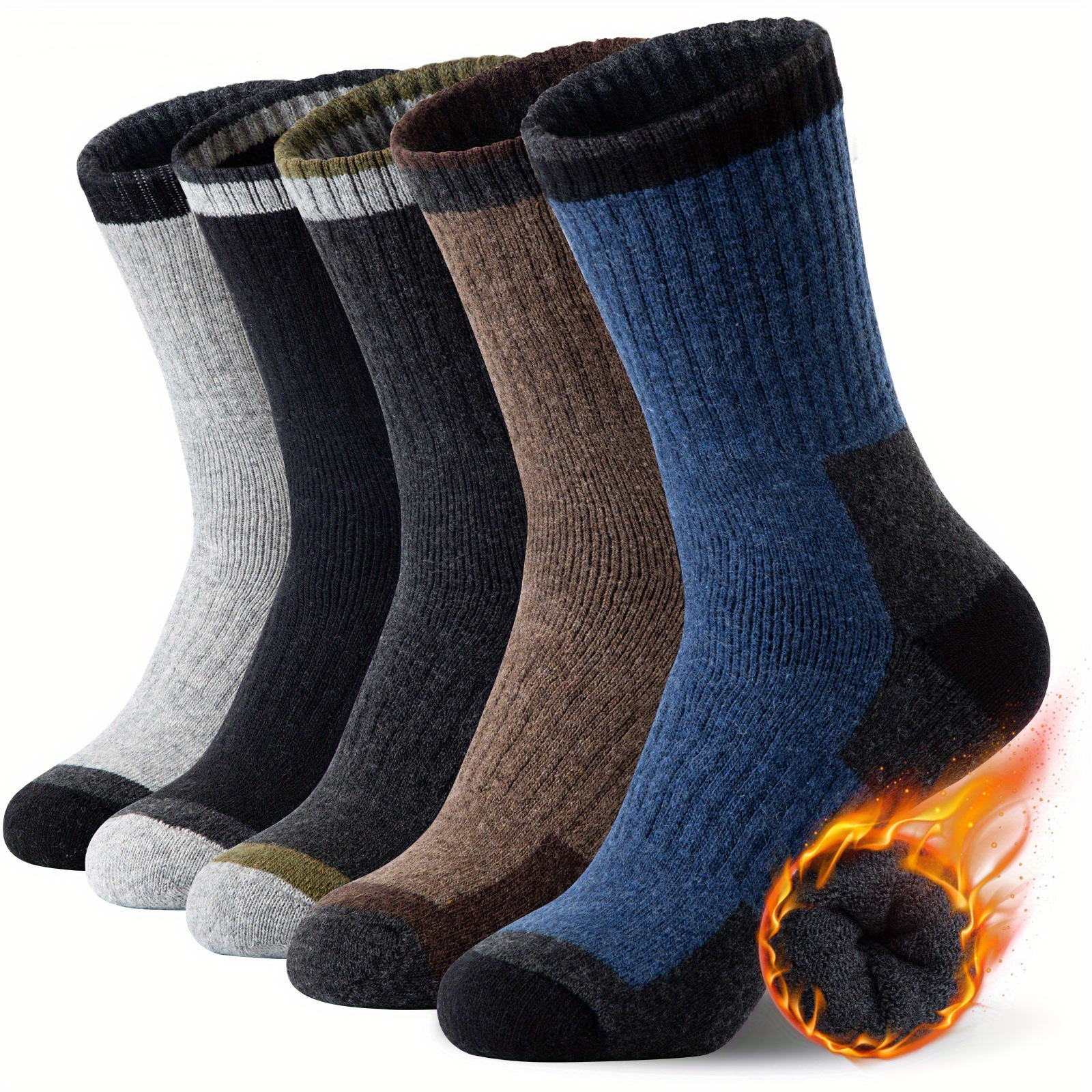 Winter Merino Wool Socks Thick - Thermal Sock Wool reseña y precio