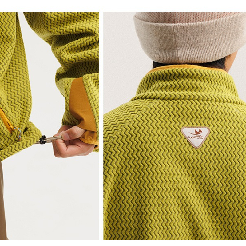 Stay Cozy Outdoors: Unisex Qui - Sherpa Hoodie Fleece reseña y precio